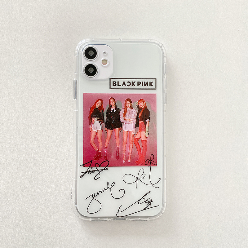 BTS BT21 Ốp Lưng Mềm In Hình Nhóm Nhạc Blackpink Bt21 Cho Iphone 12 11 Pro Max Mini 6 6s 7 8 Plus Xr X Xs Max Se 2020