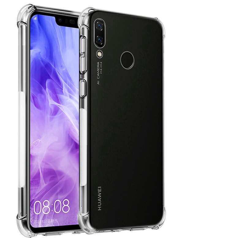 Ốp điện thoại TPU trong suốt chống sốc cho Huawei P20 Pro Lite Nova 3I 3