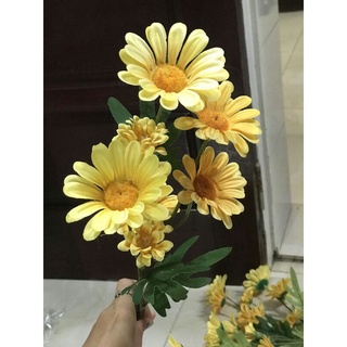 Cúc Mi Cành Dài Hoa Lụa Đẹp Hoa Cao Cấp