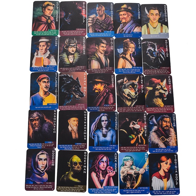 Trò Chơi Board Game Bài Ma Sói Ultimate Deluxe Bản Việt Hoá