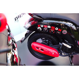 Ốp pô xe Scoopy Kumamon Honda thailand