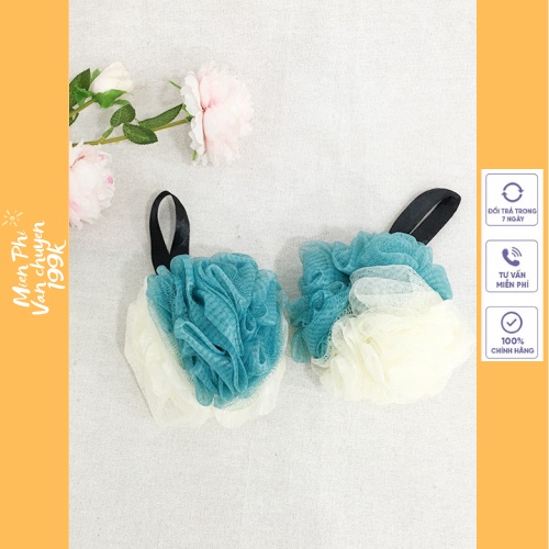 Bông tắm tròn cao cấp 2458