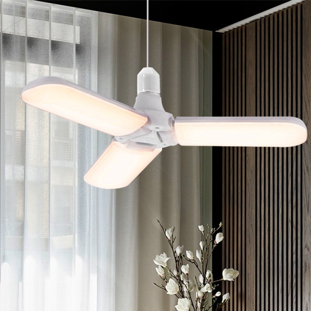 Bóng Đèn LED Gắn Trần 36W E27 Có Thể Điều Chỉnh Trang Trí Phòng Khách