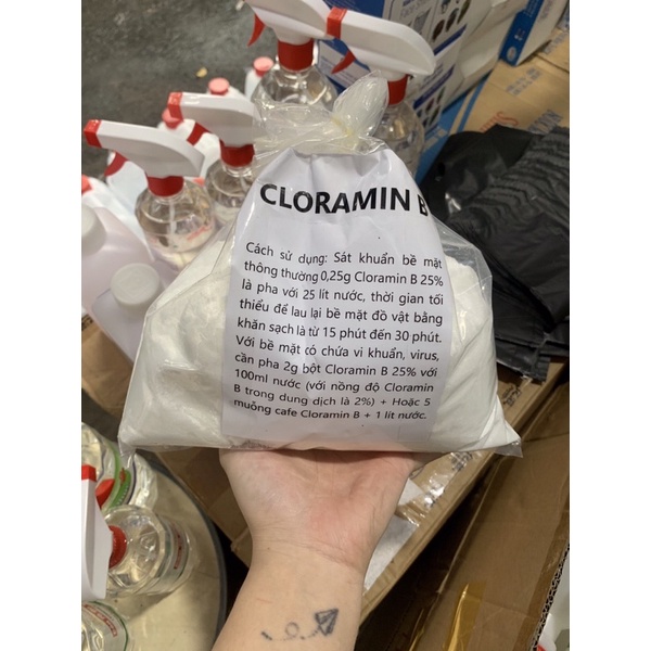 Cloramin B - Bột khử trùng, khử khuẩn, Sát Trùng, Diệt Khuẩn ( 0.5kg - 1kg )