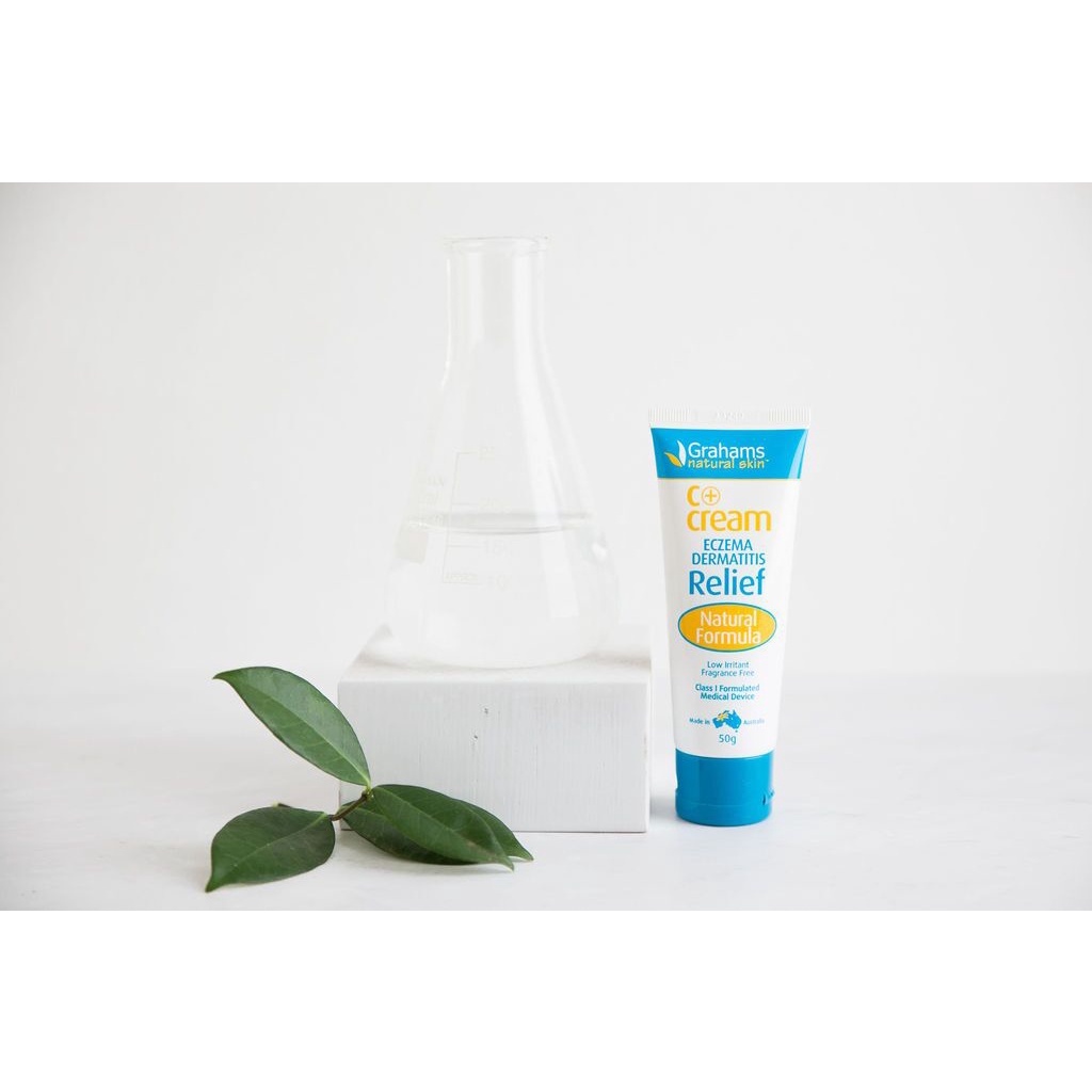Bill Úc Kem Grahams Natural C+ Eczema &amp; Dermatitis Cream 50g
