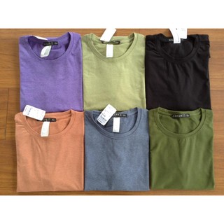 Áo thun trơn nam nữ sale