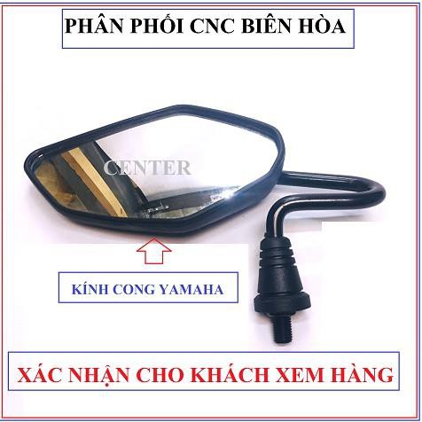 GƯƠNG YAMAHA CONG NGẮN, KÍNH CHIẾU HẬU YAMAHA CHÂN CONG