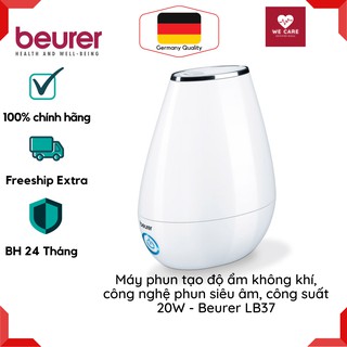 ⚡️chính hãng⚡️ máy tạo độ ẩm không khí beurer lb37 – máy tạo độ ẩm công nghệ phun siêu âm, công suất 20w