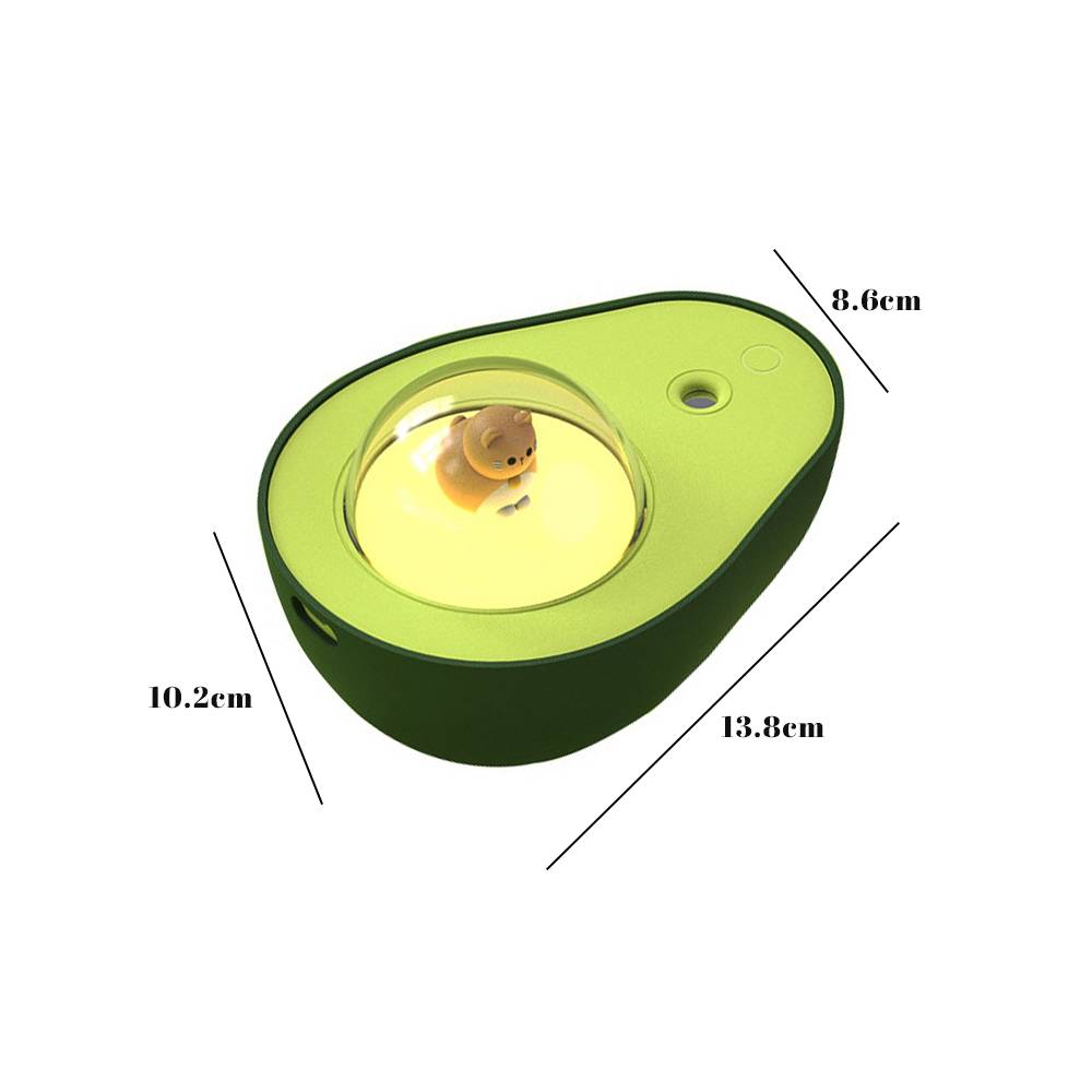 Máy Phun Sương Tạo Ẩm Không Khí Để Bàn Hình Quả Bơ SJHY0318 JP5VN