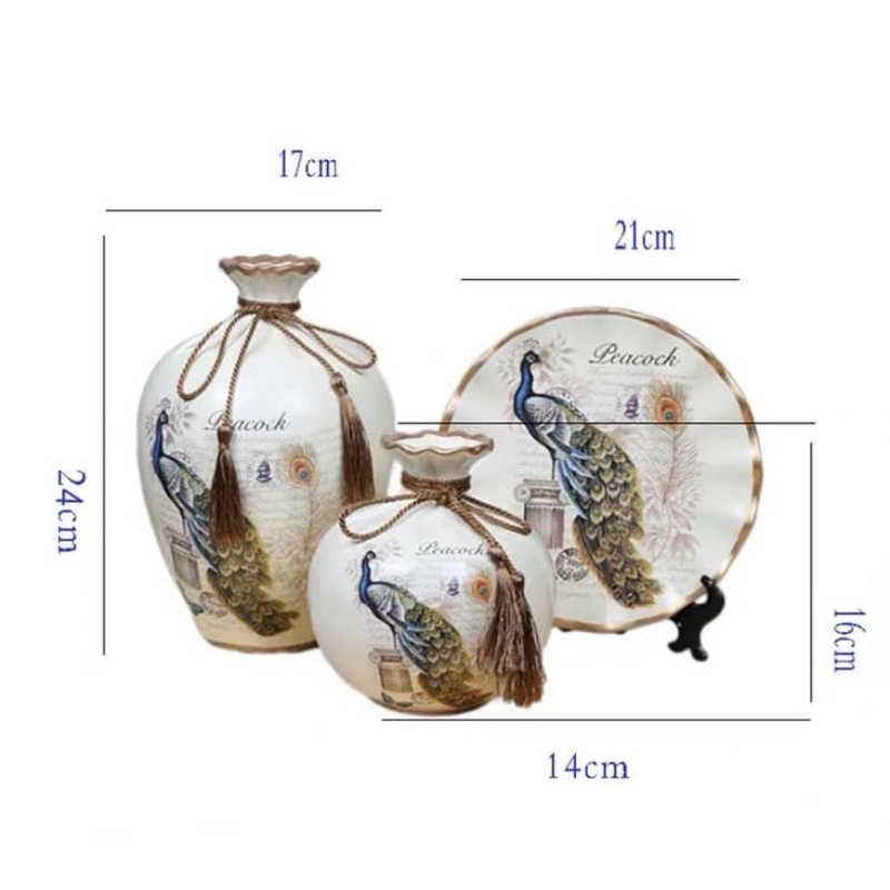 Bình Hút Tài Lộc, Trang Trí Phòng Khách, Decor Nhà Cửa, Én Decor