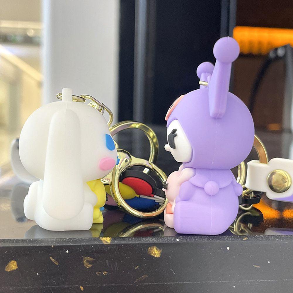 Búp Bê Treo Điện Thoại Bằng Silicon Hình Kuromi Cinnamoroll Đáng Yêu
