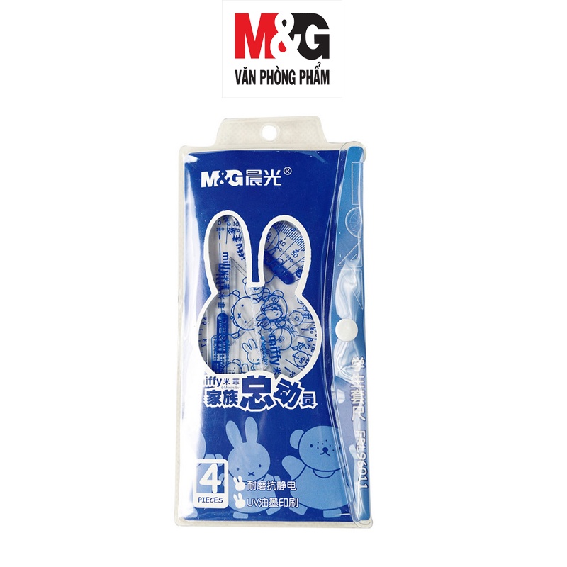 Thước bộ M&G FRL96011 Có hình chú Thỏ dễ thương