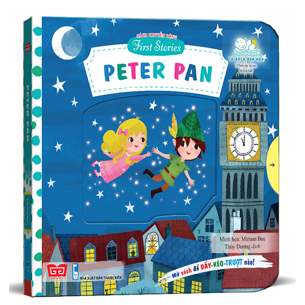 Sách - Sách Chuyển Động - First Stories - Peter Pan