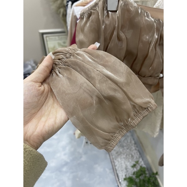 Áo Kiểu Nữ Tiểu Thư Tay Bồng Quảng Châu Sang Chảnh