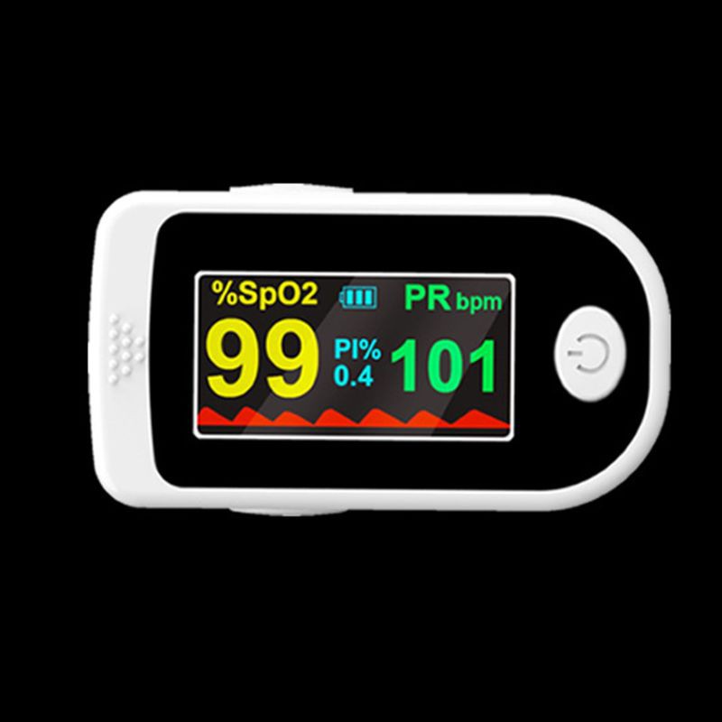 SPMH Portable Finger Pulse Oximeter Blood Oxygen Saturation Meter PI SPO2 Monitor LCD