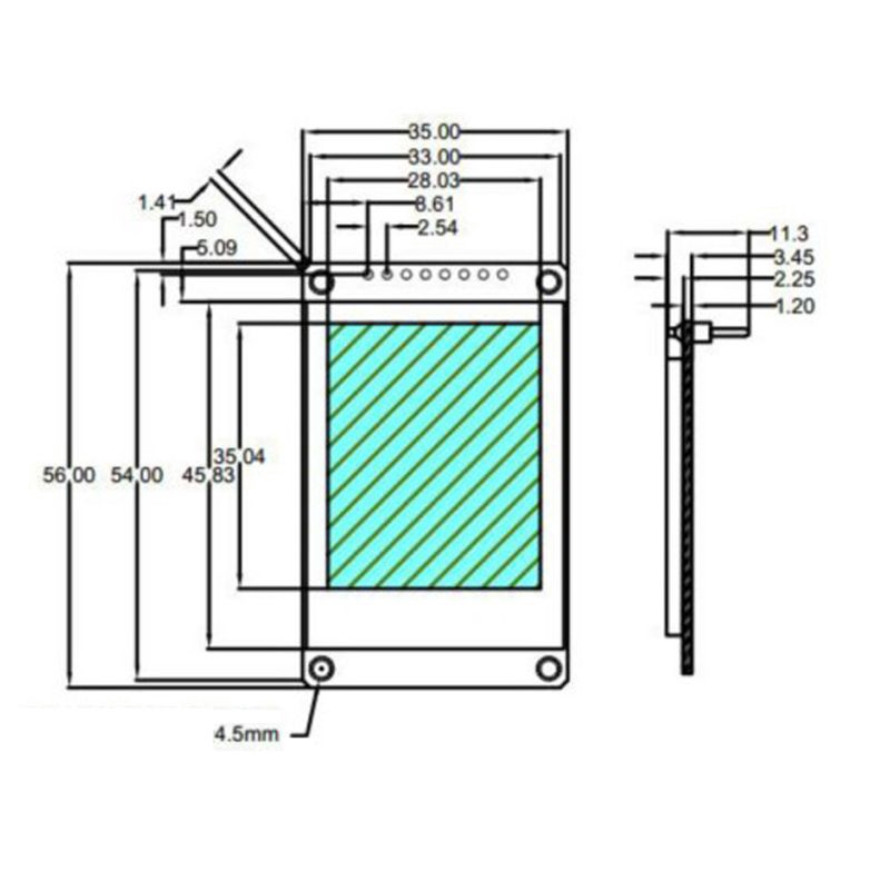 Mô Đun Màn Hình Tft 0.96 1.44 1.8 Inch Ips Spi Hd 65k St7735/St7789