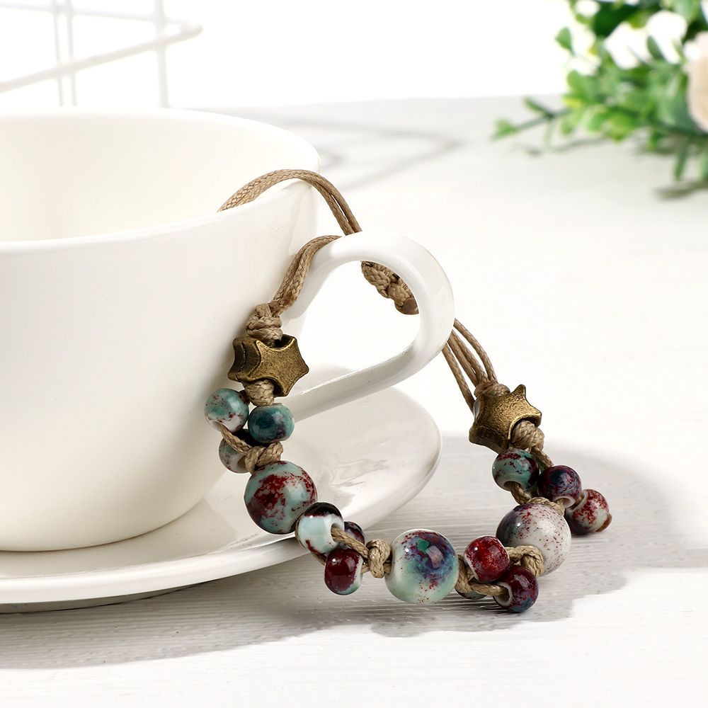 Vòng tay thiết kế chuỗi hạt phong cách cổ điển thiết kế mới phổ biến cho nữ