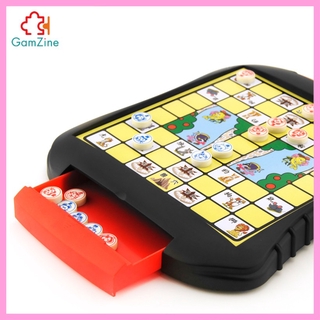 [Lzdxwcke2] GamZine Rừng Trung Quốc Động Vật Cờ Vua Trò Chơi Xếp Hình Trẻ Em Đồ Chơi Giáo Dục Quà Tặng