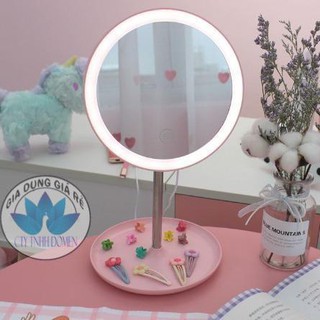 [Ưu Đãi] gương soi có đèn led gấp gọn