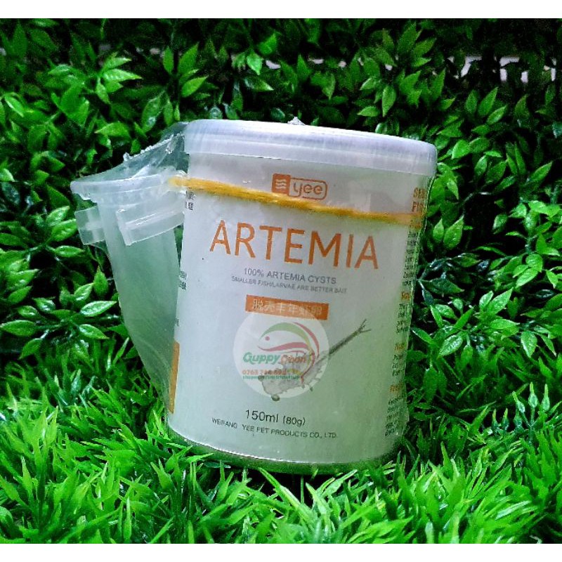 Thức ăn atermia ấp sẵn đã tách vỏ cho cá