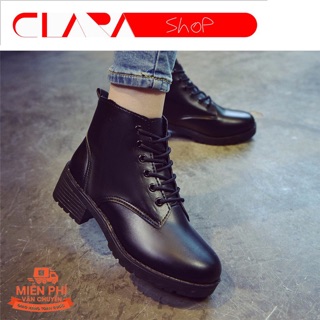 Giầy boot nữ, bốt chiến binh cao cấp( kèm video)