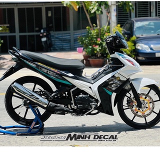 Tem xe cao cấp - ex 2006-2010 lc trắng đen