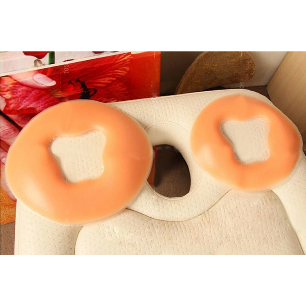 Gối silicon úp mặt massa trong spa