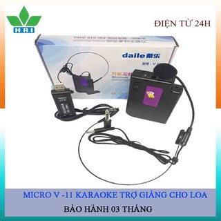 Micro không dây daile v11 nhỏ gọn