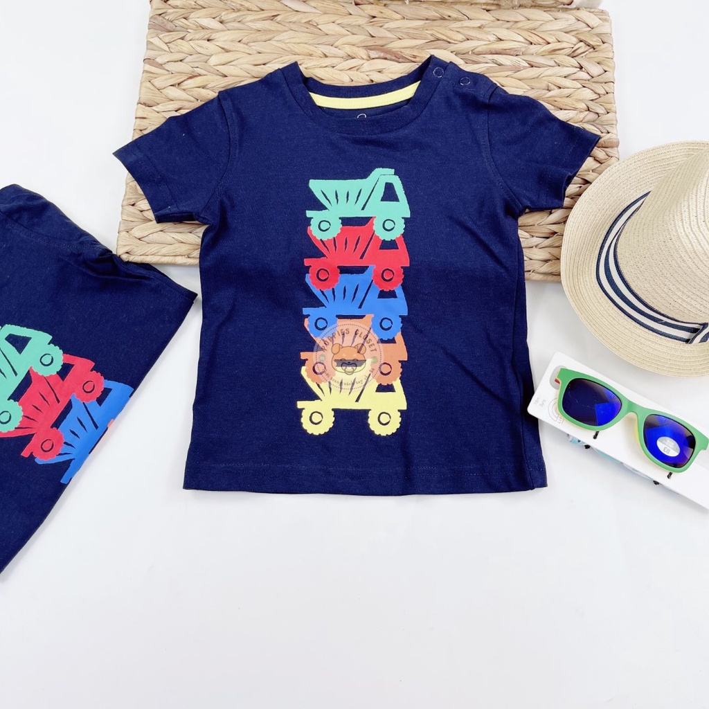 Áo thun ô tô bé trai Mothercare