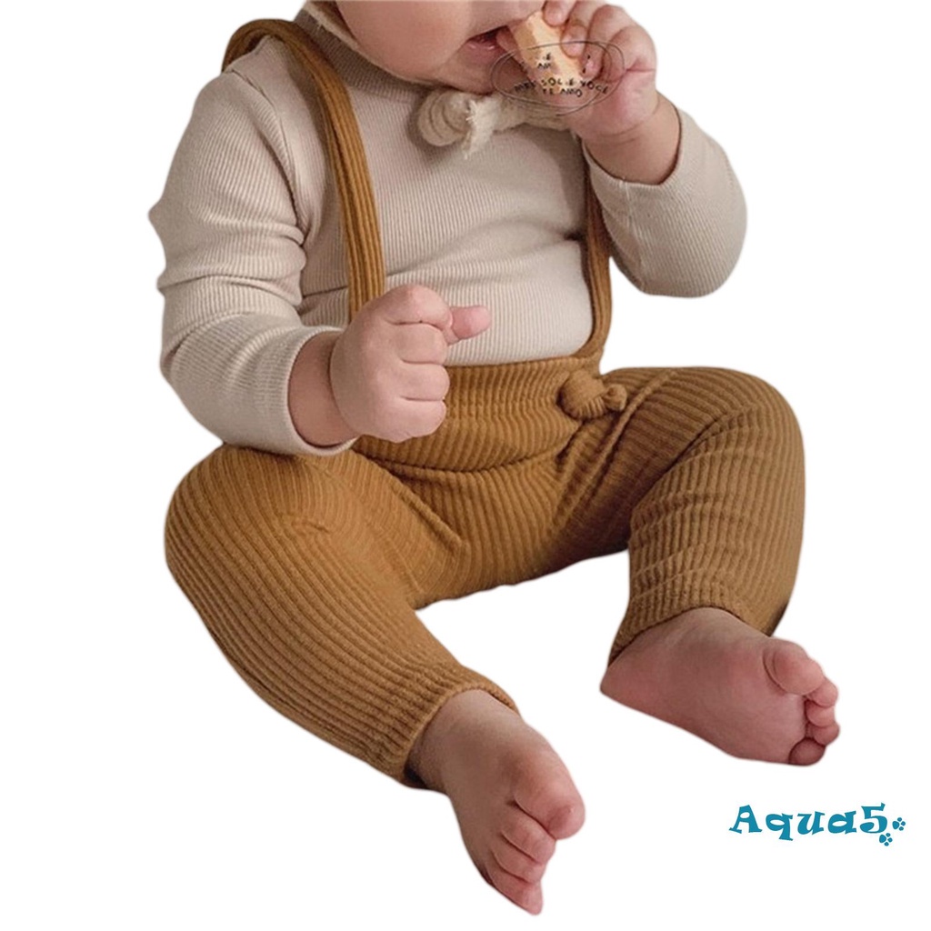 Quần Yếm Cotton Có Thể Điều Chỉnh Cho Bé Trai Bé Gái
