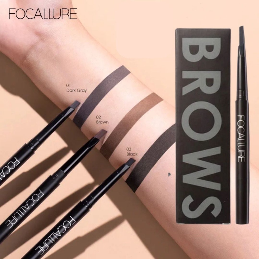 Chì kẻ lông mày FOCALLURE - 2 Đầu - Chống Nước