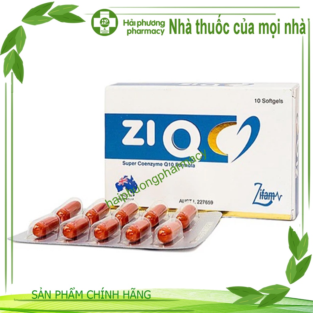 ZiQ Sản phẩm tăng khả năng vận động của tinh trùng yếu loãng