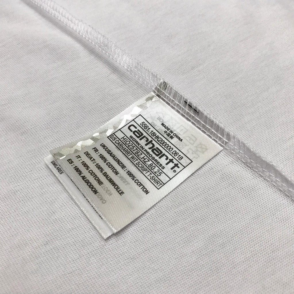 CARHARTT  long-sleeved t-shirt pure cotton Korean version loose wild ins tide pocket bottoming tide brand