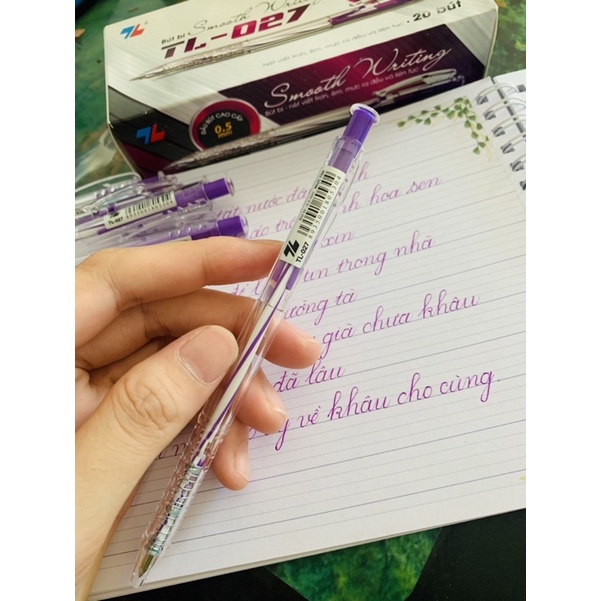 Bút Bi tím Thiên Long
