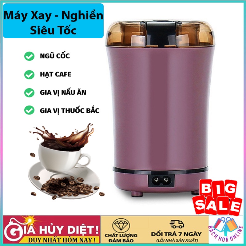 [XAY SIÊU TỐC] Máy xay hạt tiêu, xay café, xay gia vị, đồ ăn dặm - Máy say hạt khô xay cực nhanh, cực nhuyễn