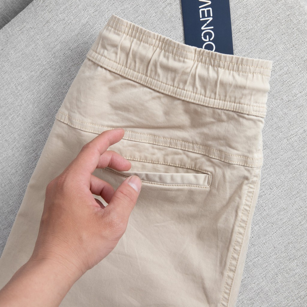 TROUSER KAKI THUN MENGO ADVANCE co giãn 4 chiều - Màu Kem