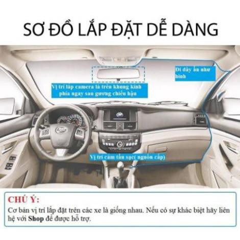 Camera hành trình ô tô 3 mắt  4 inch fullHD 1080p,camera sau chống nước-BM31 - BẢO HÀNH 6 THÁNG -LaKaDo | BigBuy360 - bigbuy360.vn