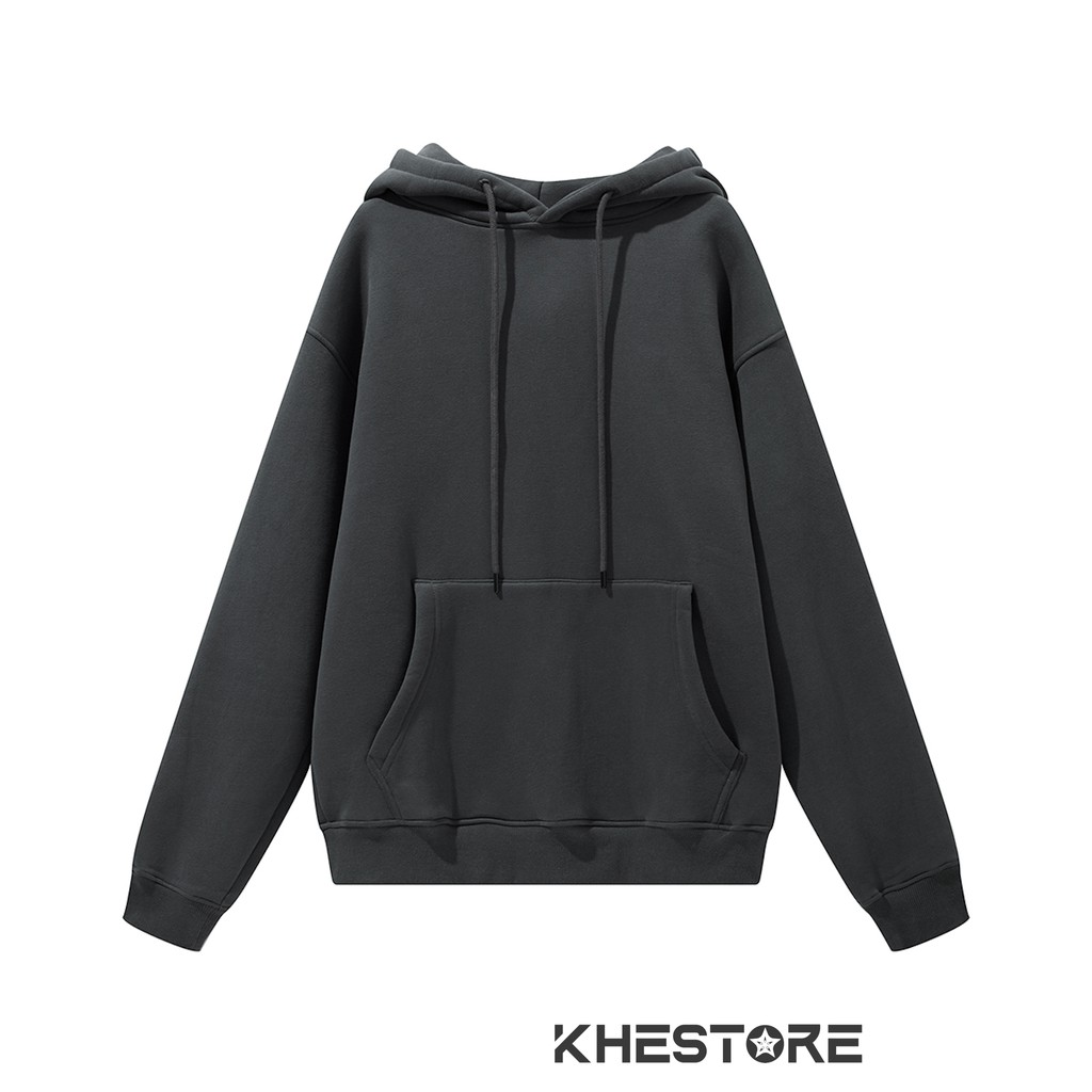 Áo Hoodie Trơn Basic Khestore 2622 , Áo Hoodie Nam Nữ From Rộng , Hoodie nỉ bông | BigBuy360 - bigbuy360.vn
