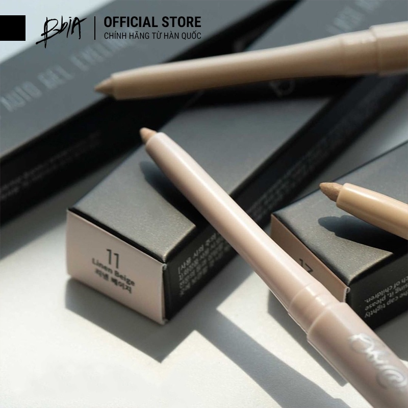 Combo 3 Gel Kẻ Mắt Bbia Last Auto Gel Eyeliner Màu 11,12,13 (3 x 0.3g) - Bbia Official Store