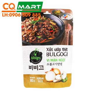Xốp ướp thịt bulgogi vị mặn ngọt gói 80g
