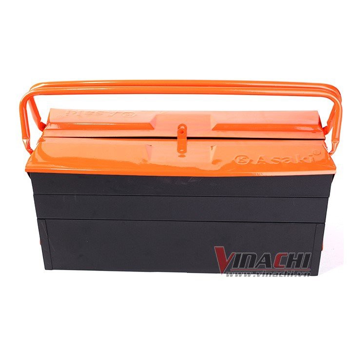 HỘP ĐỰNG ĐỒ NGHỀ ASAKI 3 TẦNG AK9957 50X20X23CM - 1 HỘP