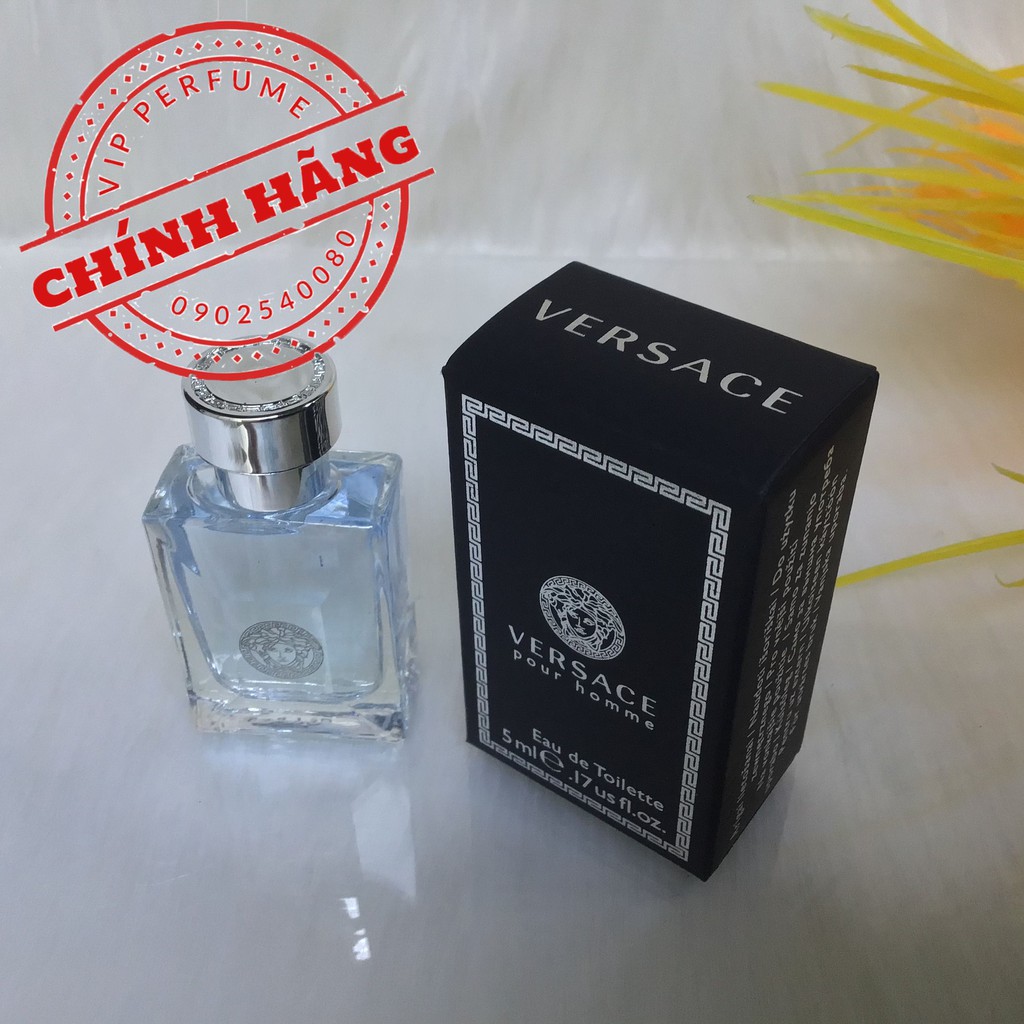 Nước hoa nam chính hãng Versace Pour Homme EDT 5ml