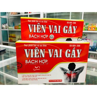 Viên vai gáy Bách Hợp [HÀNG CHÍNH HÃNG]