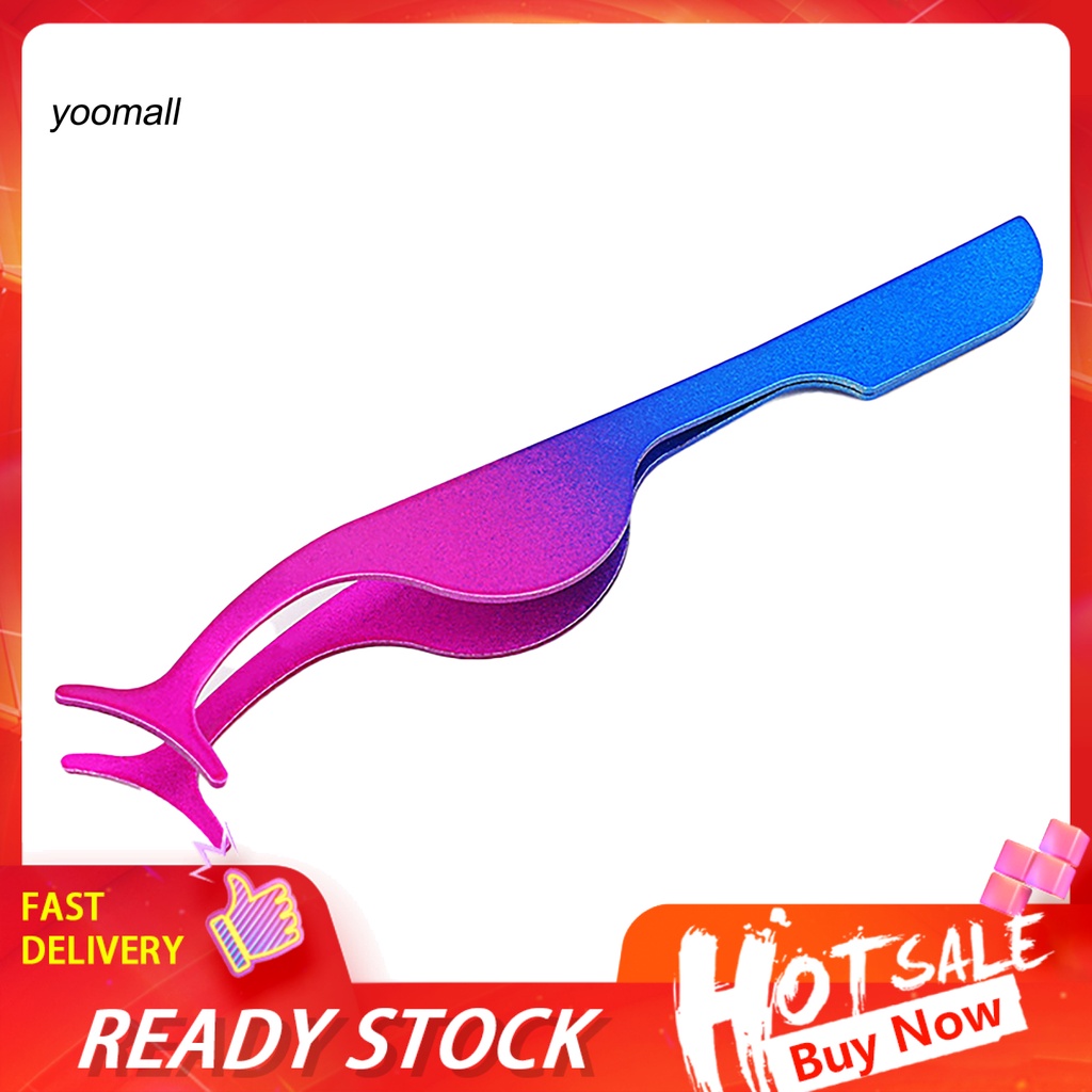 Nhíp gắn mi giả bằng thép không gỉ tiện dụng
