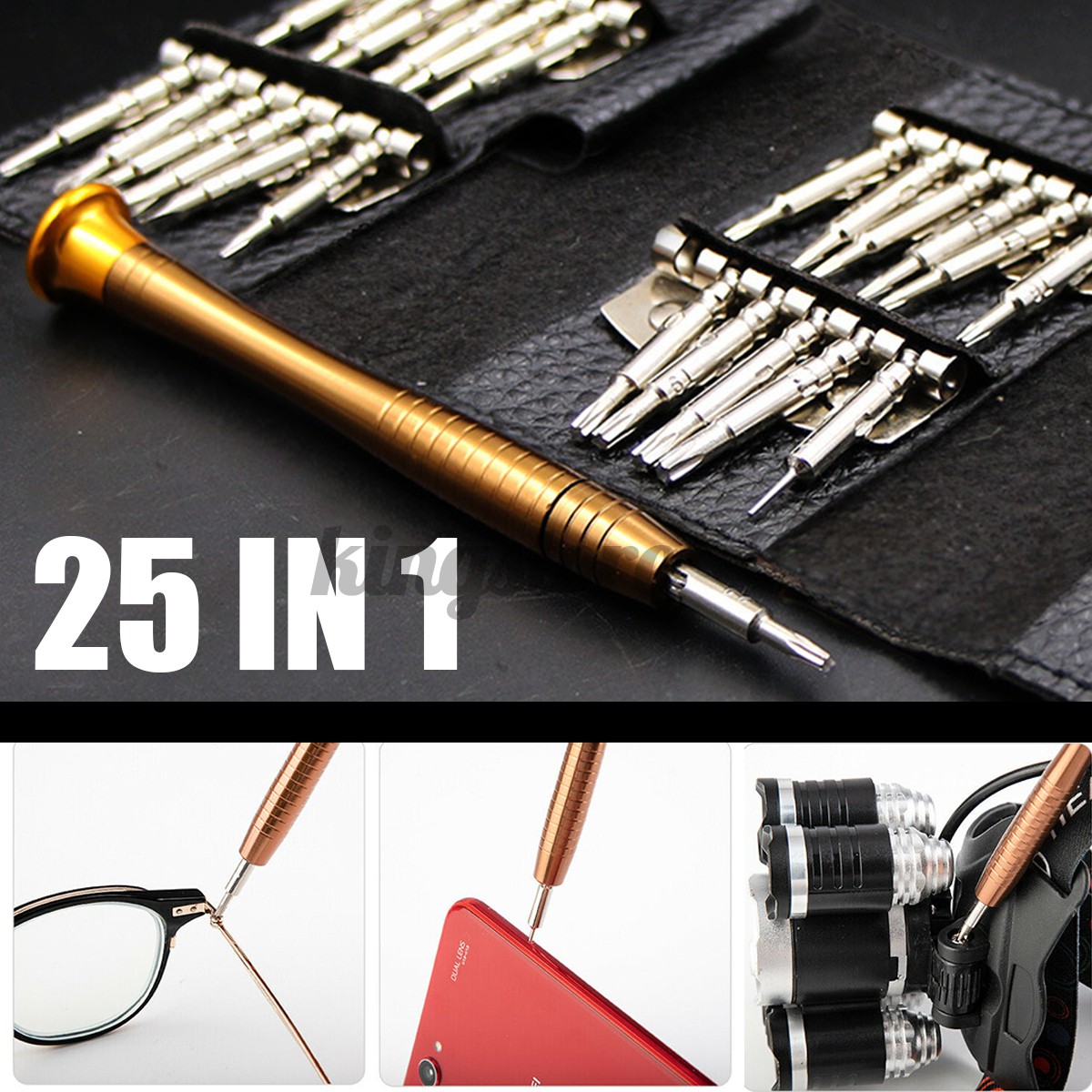 25 In 1 Precision Screwdriver Set Computer Repair Kit Tools Laptop PC Smartphone