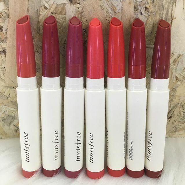 (SALE) Son Tint Lì Nhẹ Nhàng "Ôm Trọn" Đôi Môi Innisfree Vivid Slimfit Tint | BigBuy360 - bigbuy360.vn