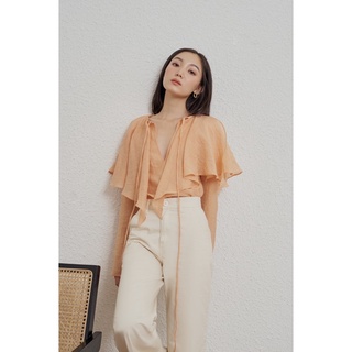 Peony top - áo kiểu nữ - solid