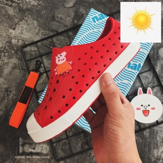 [ Hàng về] [TẶNG BOX XỊN+ STICKER] Giày Native Chất Liệu Eva Siêu Nhẹ Giày Lười Nam Nữ