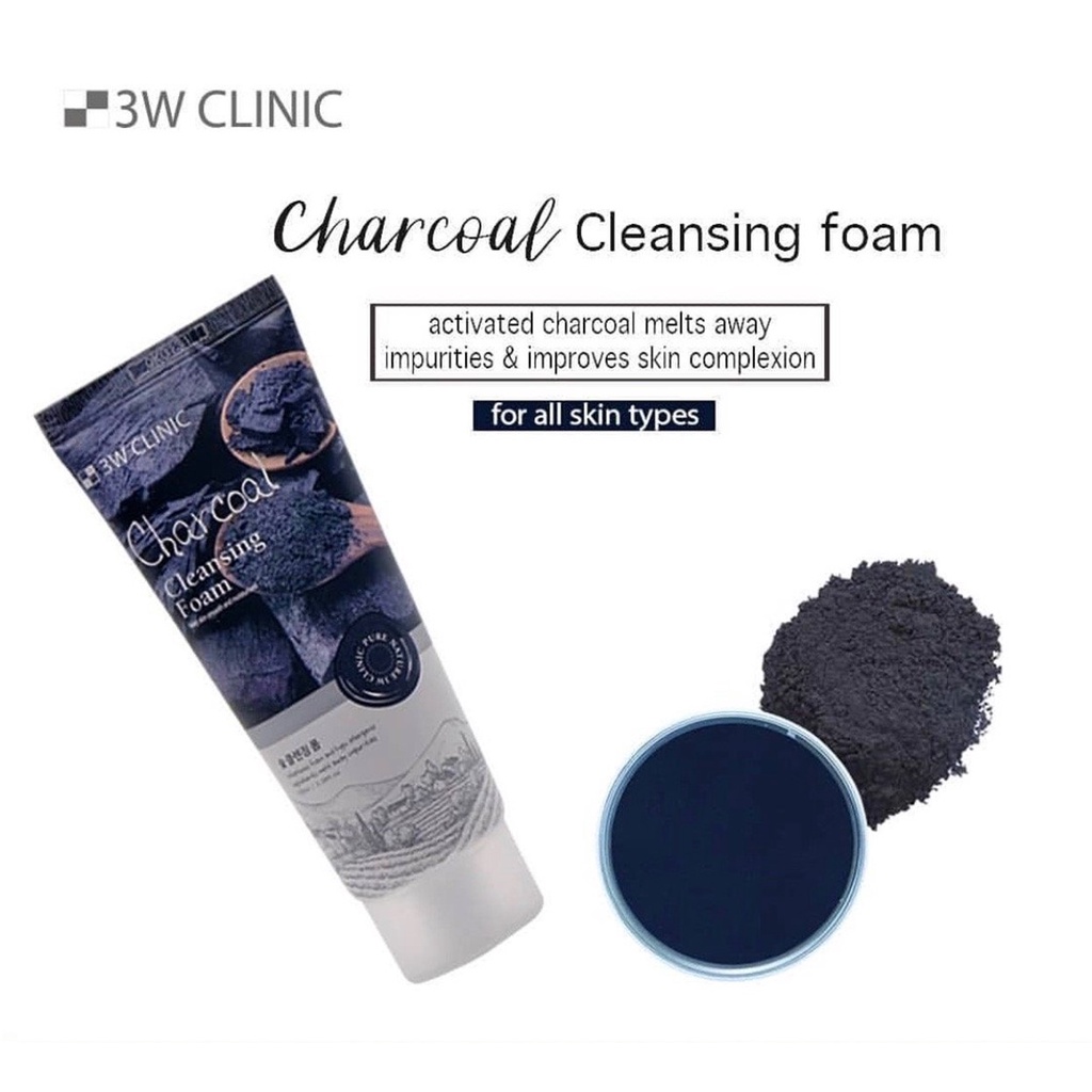 Sữa Rửa Mặt 3W Clinic Cleansing Foam 100ml - San Beauty