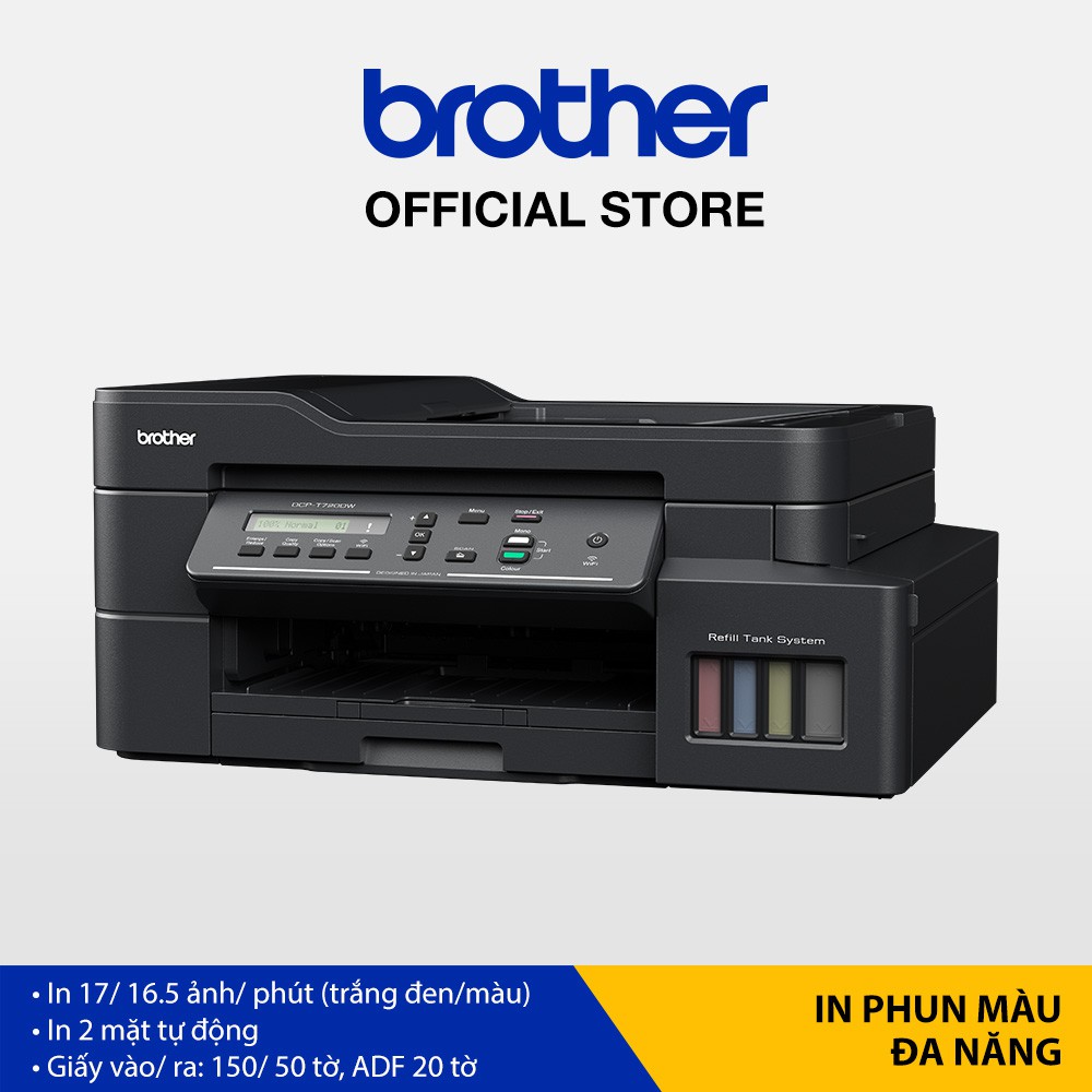 Máy in phun màu đa năng Brother DCP-T720DW